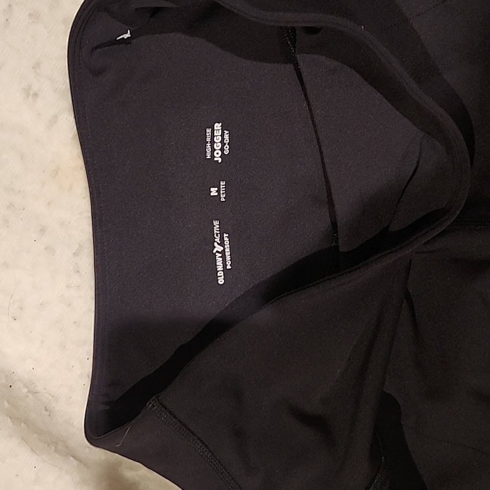 Black and Camouflage Joggers - Picture 5 of 5